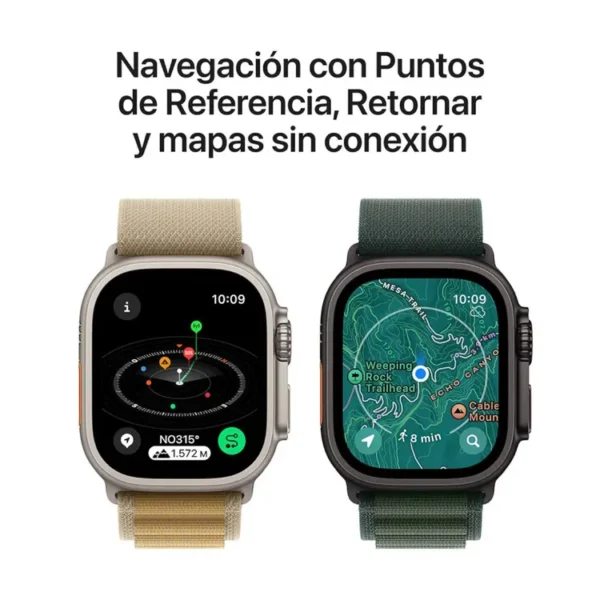 Apple Watch Ultra 2 GPS + Cellular de 49 mm Caja de Titanio Negro, Correa Ocean Negra Talla S|M|L - Imagen 6
