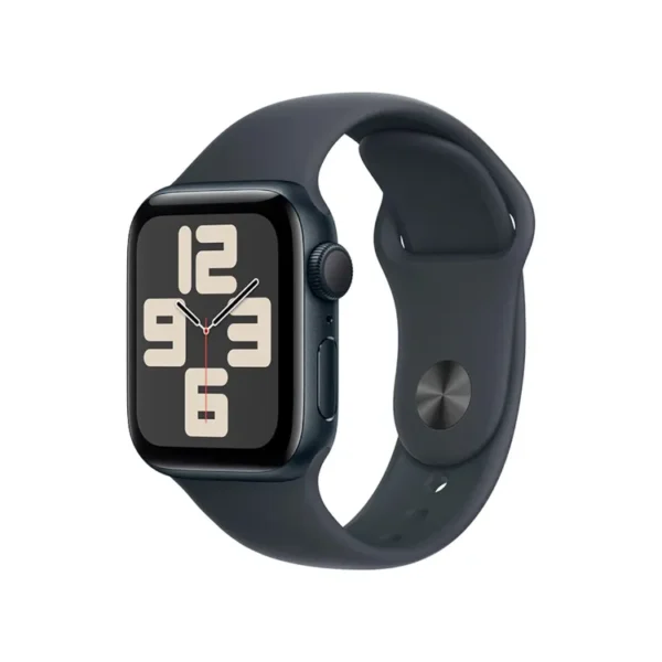 Apple Watch SE GPS de 40 mm Caja de Aluminio en Azul Medianoche, Correa Deportiva Azul Medianoche Talla S|M
