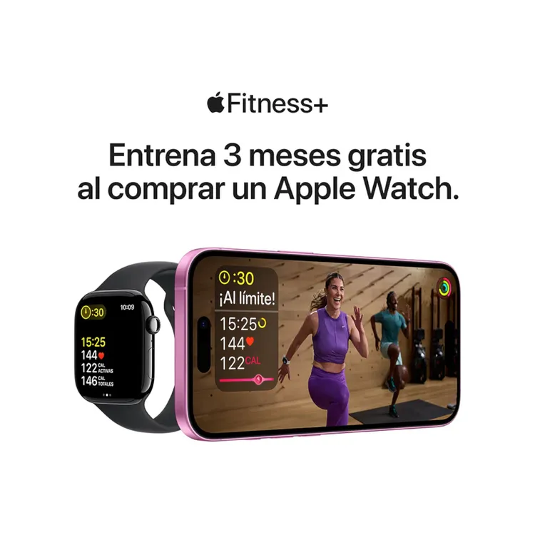 Apple Watch SE GPS + Cellular de 44 mm Caja de Aluminio en Azul Medianoche , Correa Deportiva Azul Medianoche Talla S|M - Imagen 8