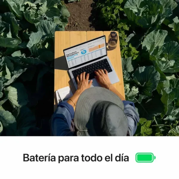 Macbook Pro 14" Pulgadas Chip M4 CPU 10 núcleos GPU 10 núcleos - RAM 16GB - SSD 512GB - Plata - Imagen 4