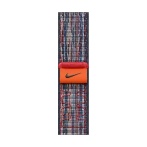 Correa Loop deportiva Nike azul/roja (46 mm)