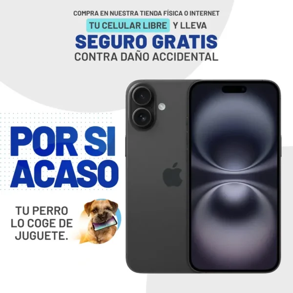 iPhone 16 Plus 128 GB Negro - Imagen 2