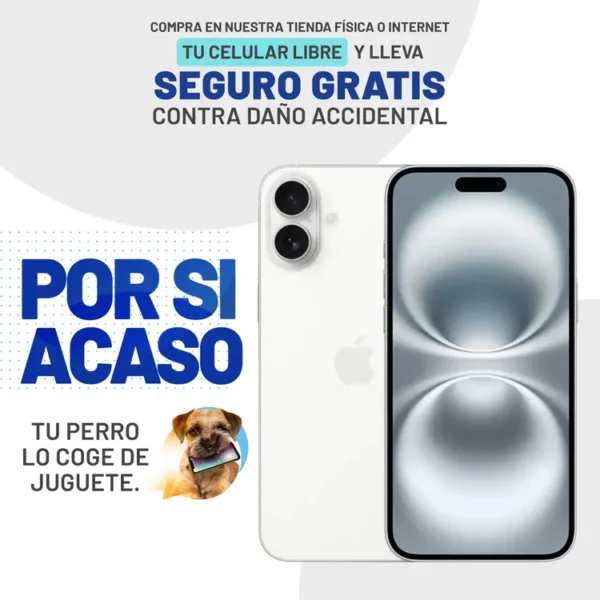iPhone 16 Plus 128 GB Blanco - Imagen 2