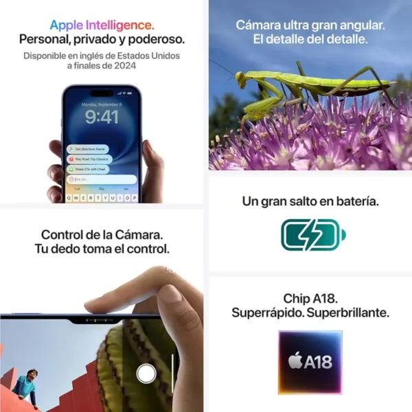 iPhone 16 Plus 512 GB Verde Azulado - Imagen 7