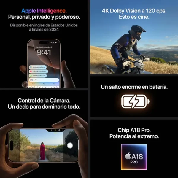 iPhone 16 Pro Max 256 GB Titanio Del Desierto - Imagen 7
