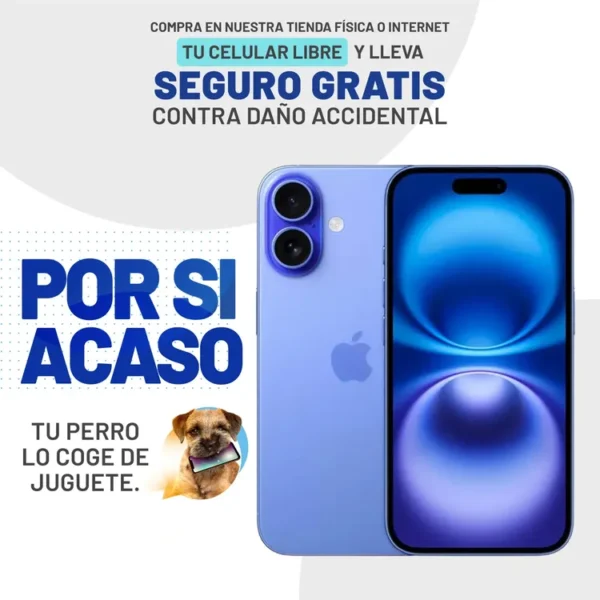 iPhone 16 128 GB Azul Ultramarino - Imagen 2