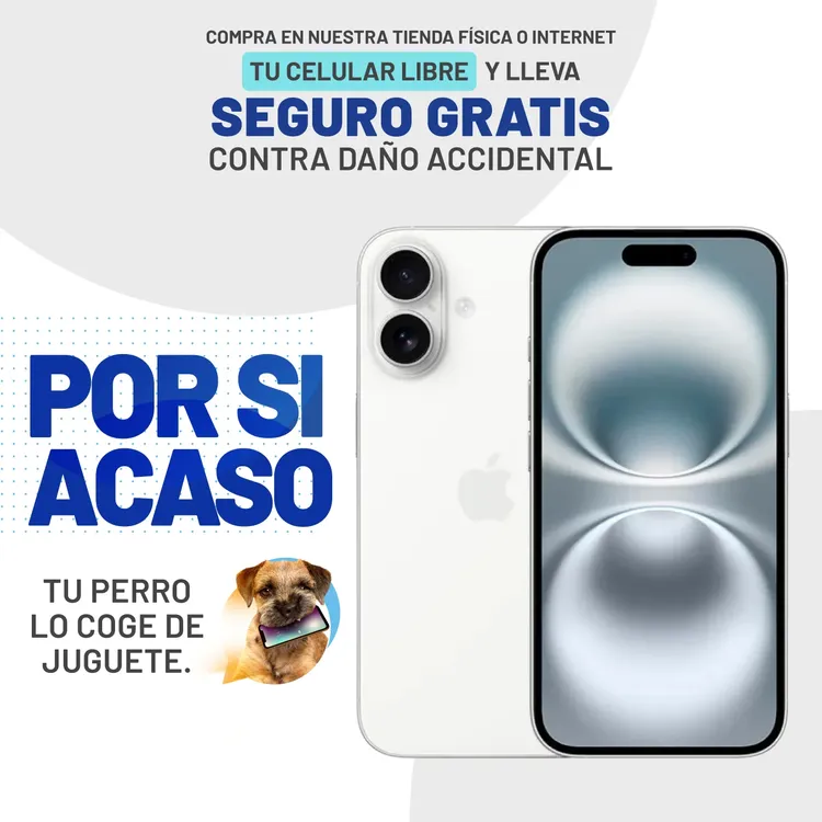 iPhone 16 256 GB Blanco - Imagen 2