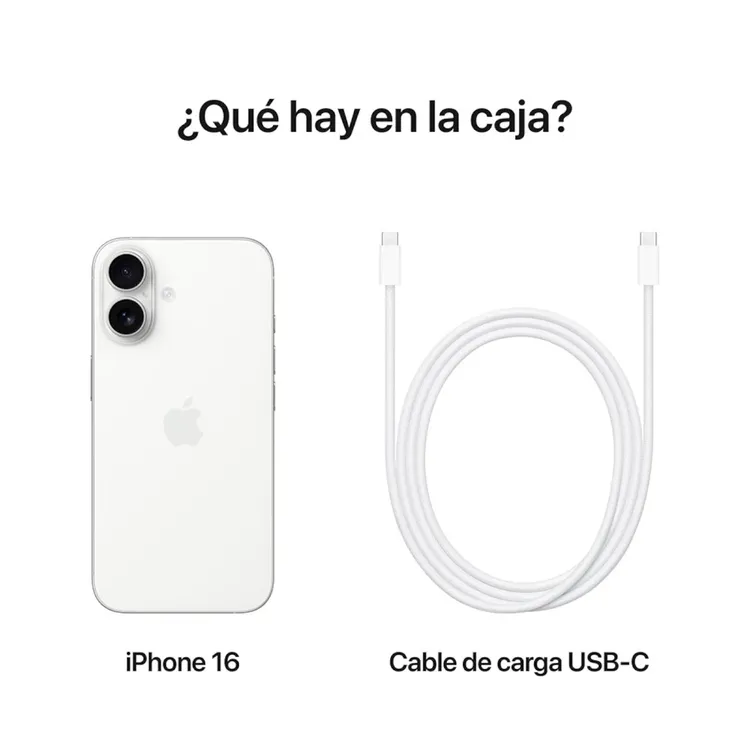 iPhone 16 256 GB Blanco - Imagen 3