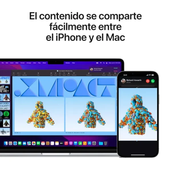 MacBook Air 13" Pulgadas Chip M2 CPU 8 núcleos GPU 8 núcleos - RAM 16GB - SSD 256GB - Plata - Imagen 8