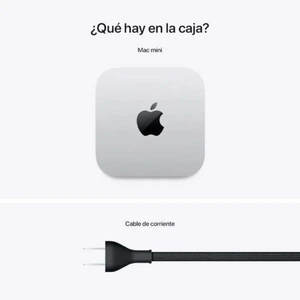 Mac Mini Chip M4 Pro CPU 12 núcleos GPU 16 núcleos - RAM 24GB - SSD 512GB - Plateado - Imagen 8