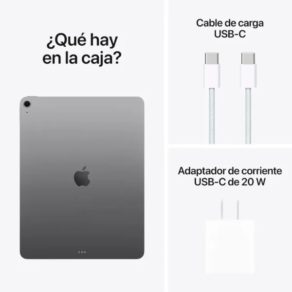 iPad Air 13" Pulgadas 256GB Chip M3 WiFi Gris Espacial - Imagen 10