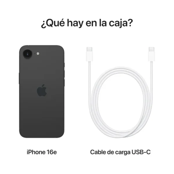 iPhone 16e 256GB Negro - Imagen 3