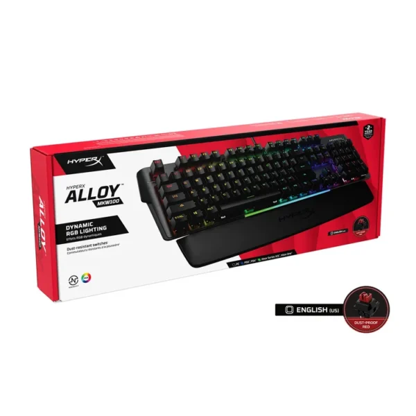 Teclado HYPERX Alámbrico Mecánico Alloy MKW100 - Imagen 6