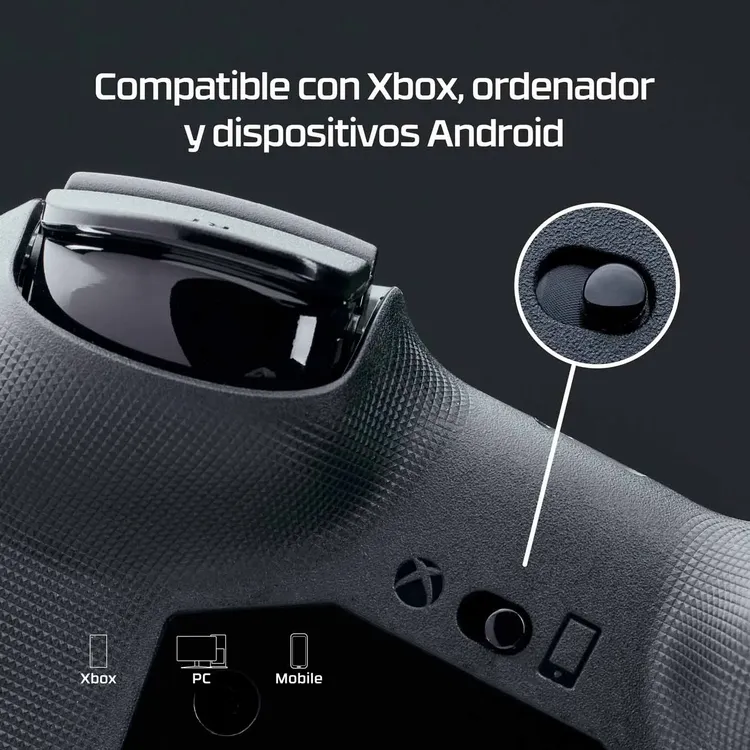 Control HYPERX Alambrico Clutch Tanto Mini Negro - Imagen 7