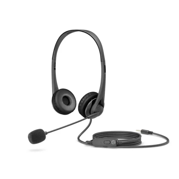 Audifonos de Diadema HP Alámbrico Over Ear G2 3.5mm Cancelación de Ruido Negro