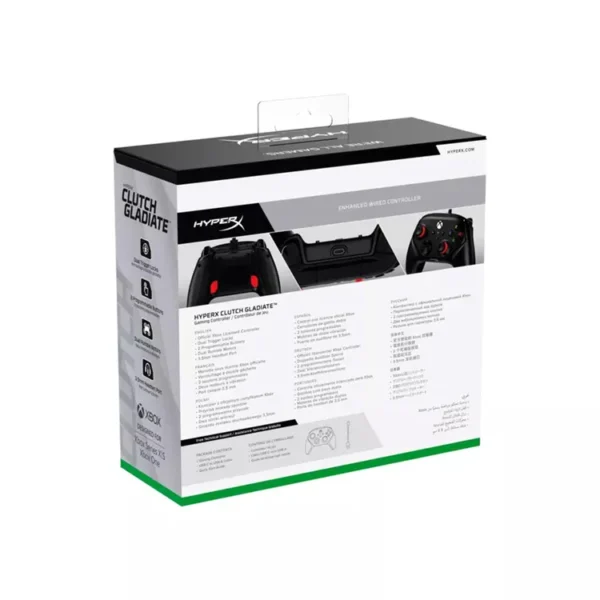 Control HYPERX Alámbrico Clutch Gladiate Negro - Imagen 8