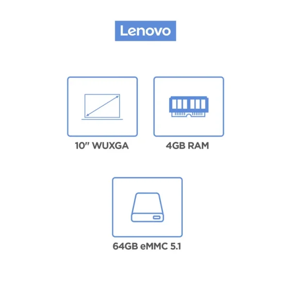 Tablet LENOVO 10" Pulgadas M10 3 Generacion LTE Color Gris - Imagen 10