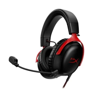 Audífonos de Diadema HYPERX Alámbricos Over Ear Gaming Cloud 3 Cancelación de Ruido Negro|Rojo