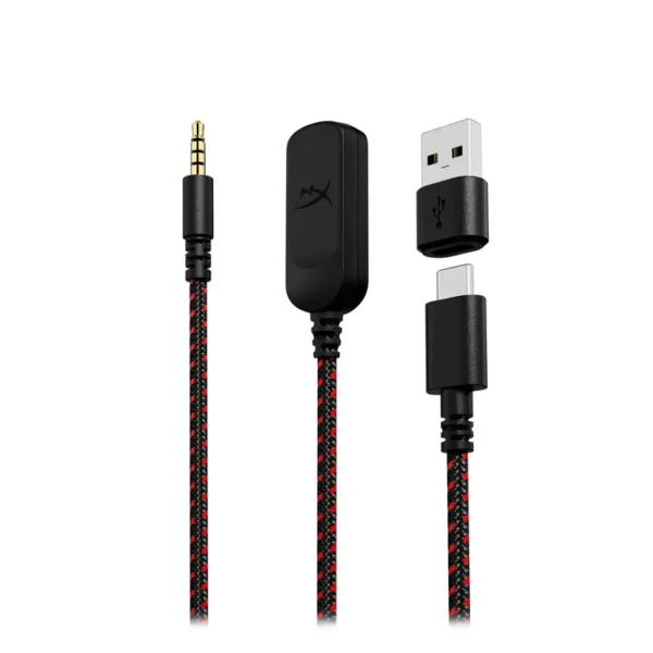Audífonos de Diadema HYPERX Alámbricos Over Ear Gaming Cloud 3 Cancelación de Ruido Negro|Rojo - Imagen 5