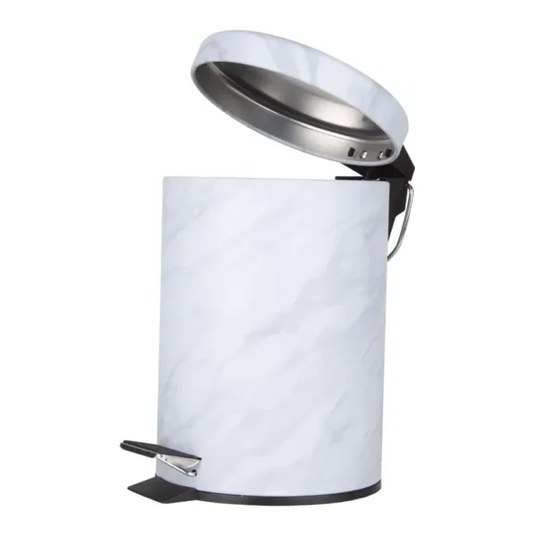 Caneca / Papelera de Pedal 3 Litros FREE HOME Tipo Mármol - Imagen 2