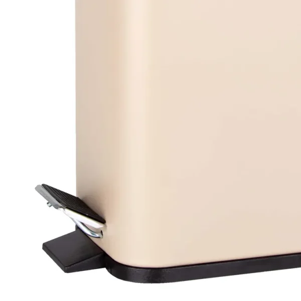 Caneca / Papelera de Pedal 5 Litros FREE HOME Beige - Imagen 3