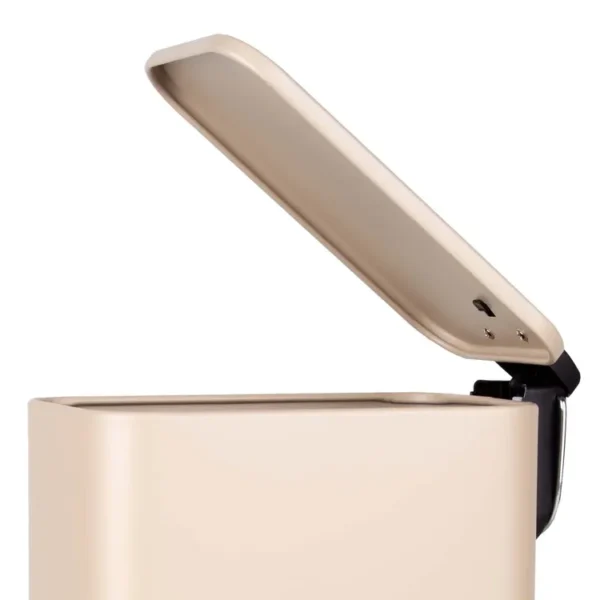 Caneca / Papelera de Pedal 5 Litros FREE HOME Beige - Imagen 4