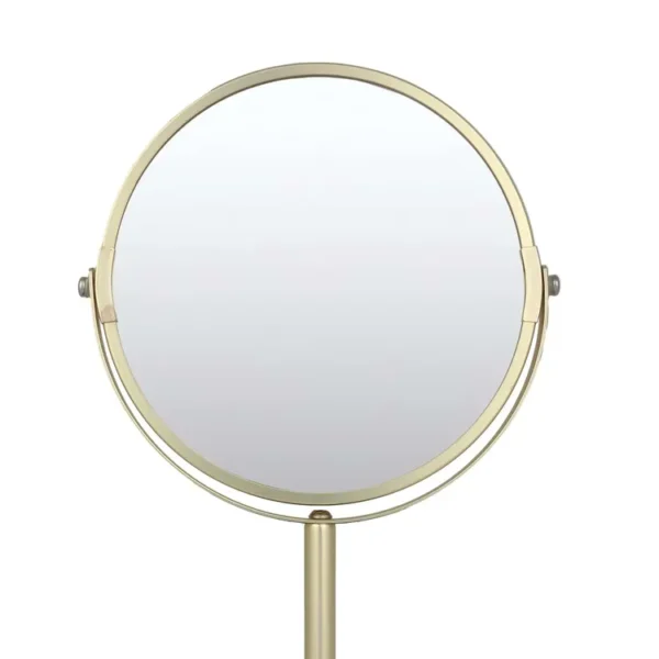 Espejo Decorativo FREE HOME Dorado con Soporte - Imagen 2