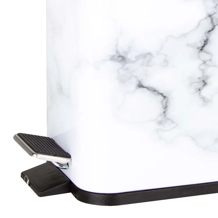 Caneca / Papelera de Pedal 5 Litros FREE HOME Tipo Mármol - Imagen 3