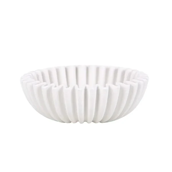 Bandeja Decorativa FREE HOME Blanca 20 x 6.5 cm
