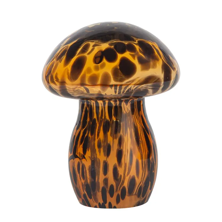 Figura Decorativa FREE HOME Hongo en Vidrio 20.5 x 15.5 cm