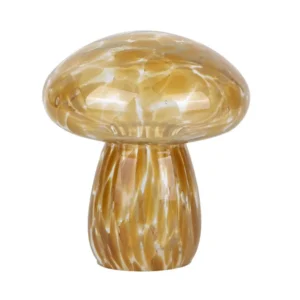 Figura Decorativa FREE HOME Hongo en Vidrio 15 x 17.3 cm