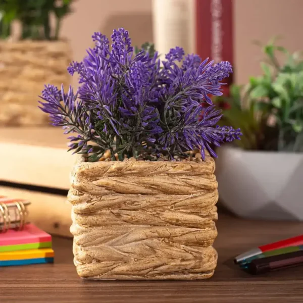 Planta Artificial FREE HOME en Macetero Lavanda - Imagen 4