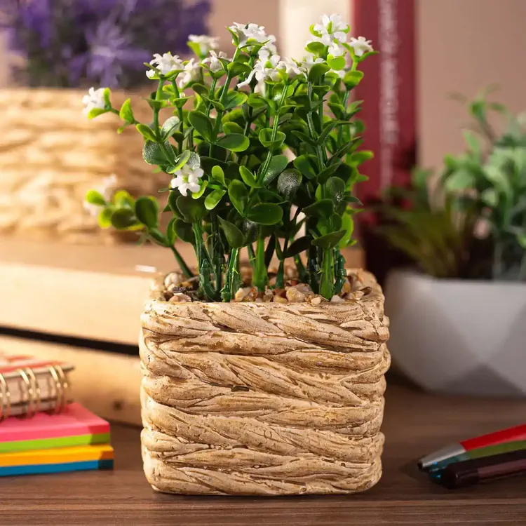 Planta Artificial FREE HOME en Macetero Flores - Imagen 4