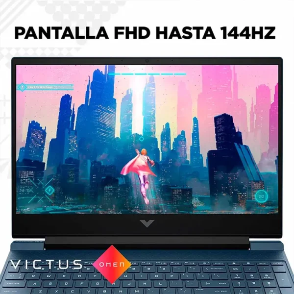 Computador Portátil Gamer HP Victus 15.6" Pulgadas Fa0022la Intel Core i5 - RAM 16GB - Disco SSD 512GB - Azul - Imagen 5