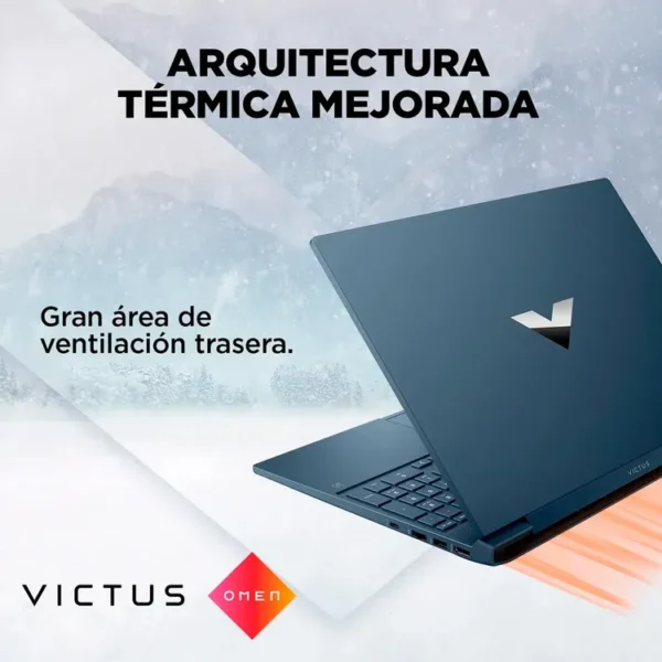 Computador Portátil Gamer HP Victus 15.6" Pulgadas Fa1098la Intel Core i5 - RAM 16GB - Disco SSD 1TB - Azul - Imagen 8