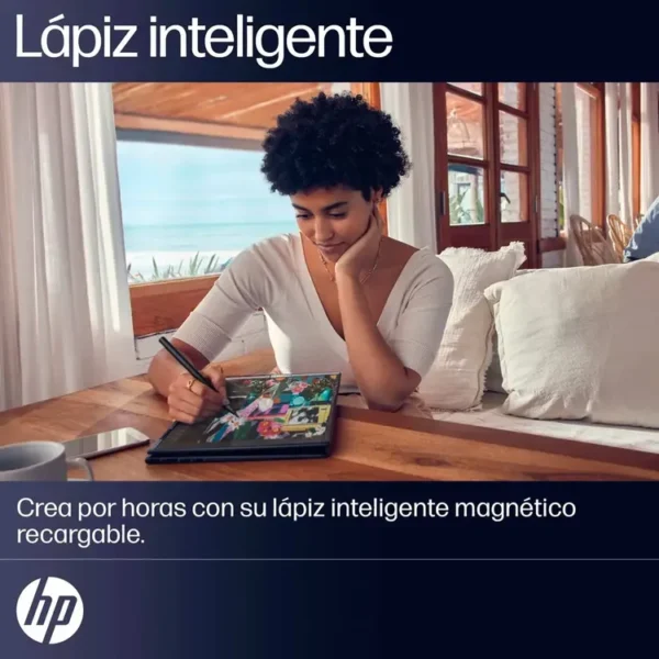 Computador Portátil 2 en 1 HP Envy 16" Pulgadas Ac0000la Intel Core Ultra 7 - RAM 32GB - Disco SSD 1TB- Plata - Imagen 8