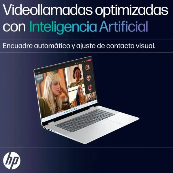 Computador Portátil 2 en 1 HP Envy 16" Pulgadas Ac0000la Intel Core Ultra 7 - RAM 32GB - Disco SSD 1TB- Plata - Imagen 9