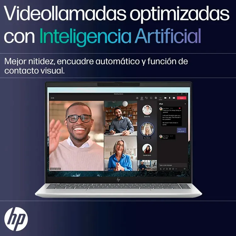 Computador Portátil HP Pavilion Plus 14" Pulgadas Ew1000la Intel Core Ultra 5 - RAM 16GB - Disco SSD 512GB - Plateado - Imagen 6