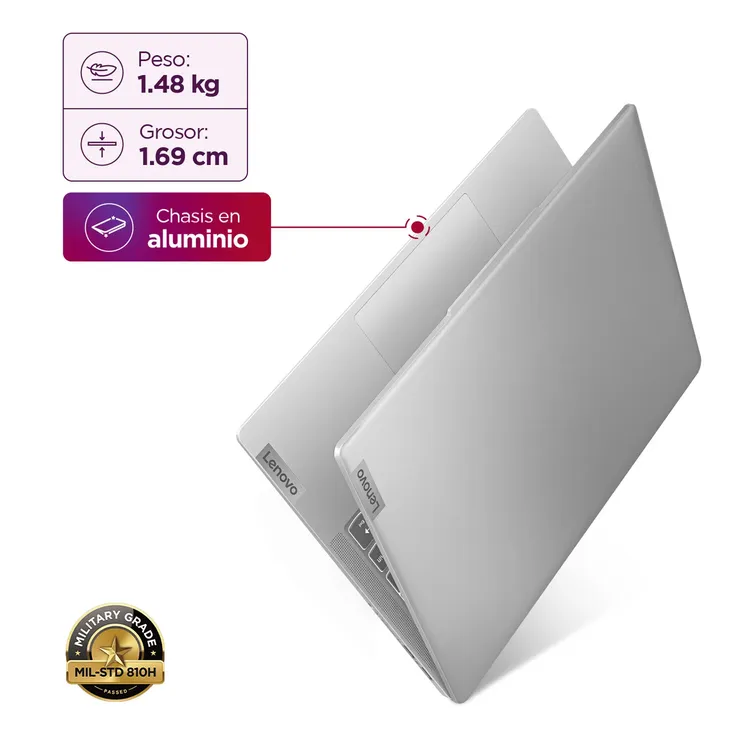 Computador Portátil LENOVO IdeaPad Slim 5 14" Pulgadas 14IMH9 - Intel Core Ultra 7 - RAM 16GB - Disco SSD 1TB - Gris - Imagen 5