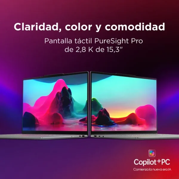 Computador Portátil LENOVO 15.3" Pulgadas Yoga Slim 7 Táctil - Intel Core Ultra 7 - RAM 32GB - Disco SSD 1TB - Gris - Imagen 8