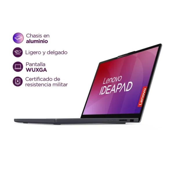 Computador Portátil LENOVO IdeaPad Slim 3 - 15.3" Pulgadas - Intel Core i5 - RAM 24GB - Disco SSD 512GB - Gris. - Imagen 3