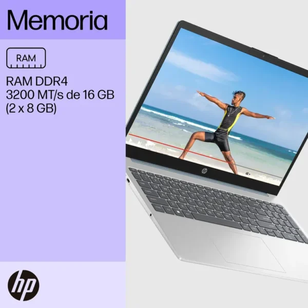Computador Portátil HP 15.6" Pulgadas Fd0065la - Intel Core i5 - RAM 16GB - Disco SSD 1 TB  - Azul - Imagen 6