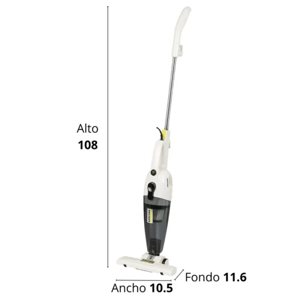 Combo KARCHER Hidrolavadora K2mx  + Aspiradora VCL1 Blanca - Imagen 7