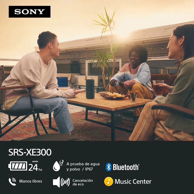 Parlante SONY SRS-XE300 Negro - Imagen 2