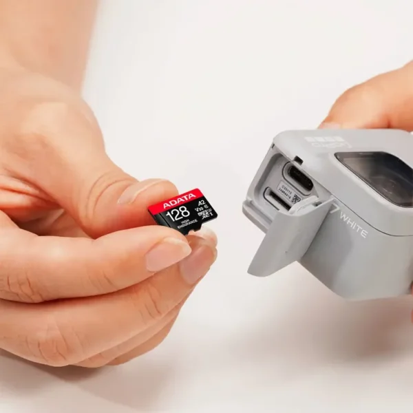 Memoria Micro SD ADATA 128GB + Adaptador Clase 10 V30 A2 High Endurance Negro|Rojo - Imagen 6