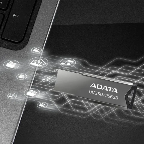 Memoria USB ADATA 128GB 3.2 UV350 Metalica - Imagen 8
