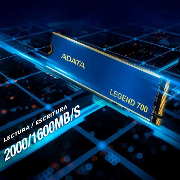 Unidad Estado Solido ADATA Legend 700 512GB Azul - Imagen 2