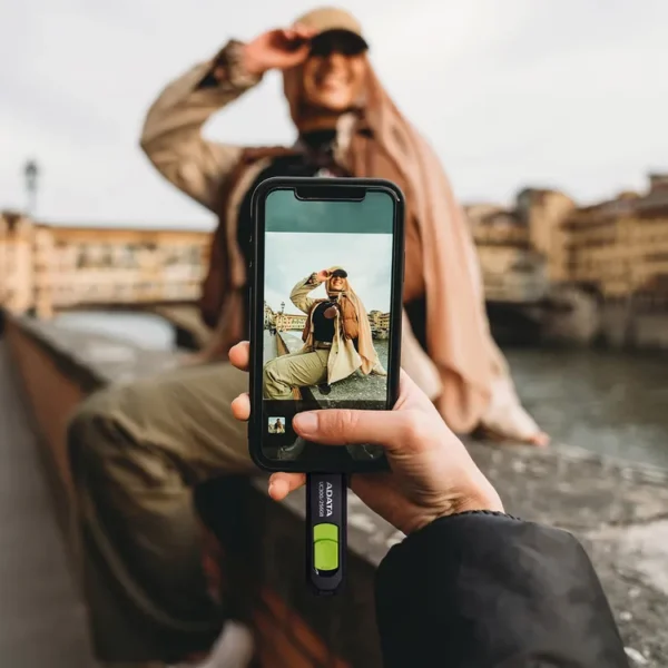 Memoria USB-C ADATA 128GB 3.2 UC300 Negro|Verde - Imagen 5