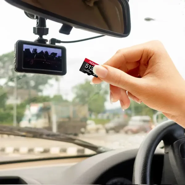 Memoria Micro SD ADATA 512GB + Adaptador Clase 10 V30 A2 High Endurance Negro|Rojo - Imagen 4