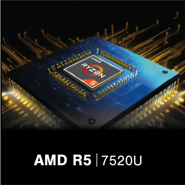 Computador Portátil ASUS Vivobook Go 15.6" Pulgadas E1504FA - AMD Ryzen 5 - RAM 16GB - Disco SSD 512 GB - Negro - Imagen 5